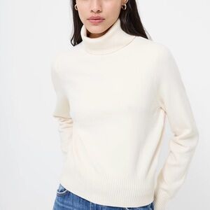 French Connection Off-White Cowl Neck Sweater